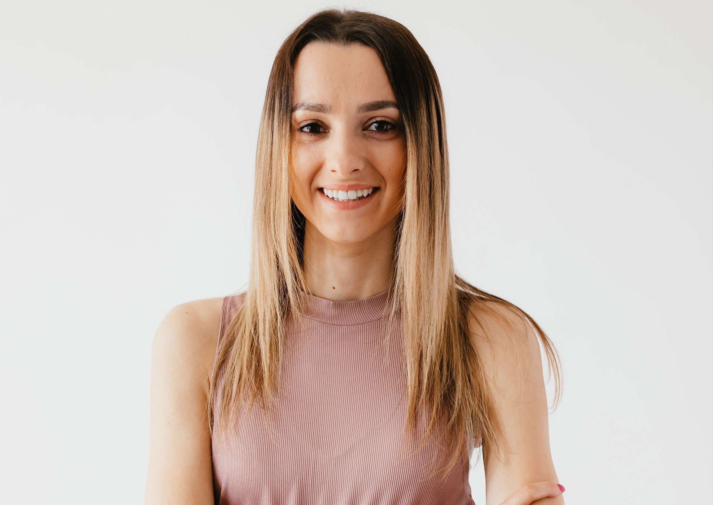 Woman smiling info-24